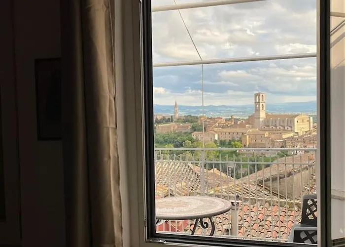 Le Balze Attico Terrazzo Panoramico A 200 M Dal Duomo * Perugia