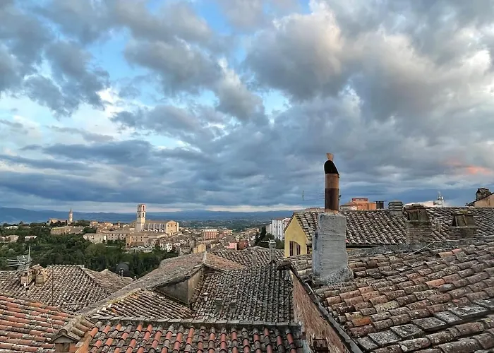 Le Balze Attico Terrazzo Panoramico A 200 M Dal Duomo Perugia